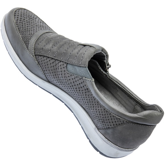 Walking Cradles - Orion slate gray zipper sneakers - size 9 - new - Picture 2 of 9